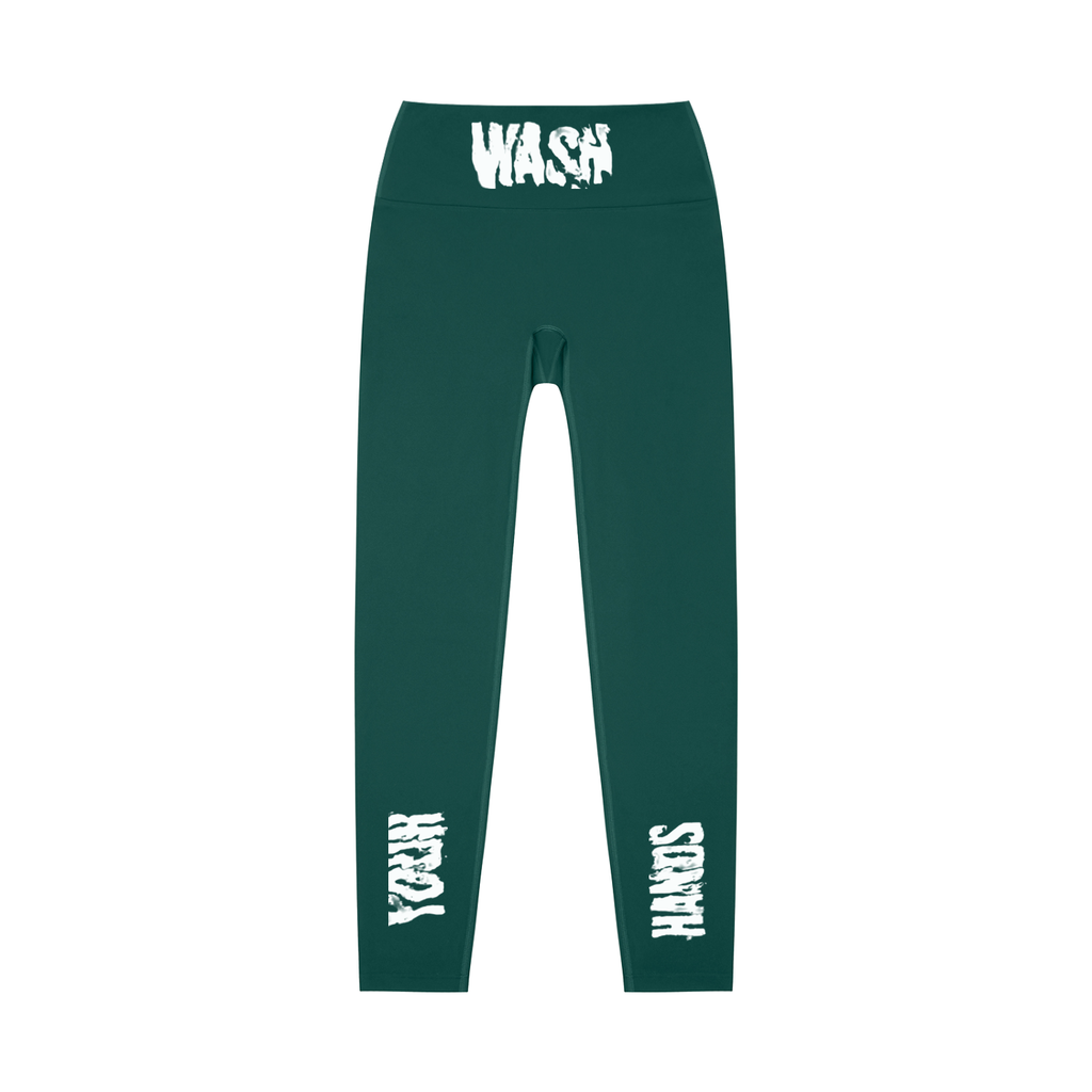 Honest Empire “WashYourHands” High-Waisted Yoga Leggings