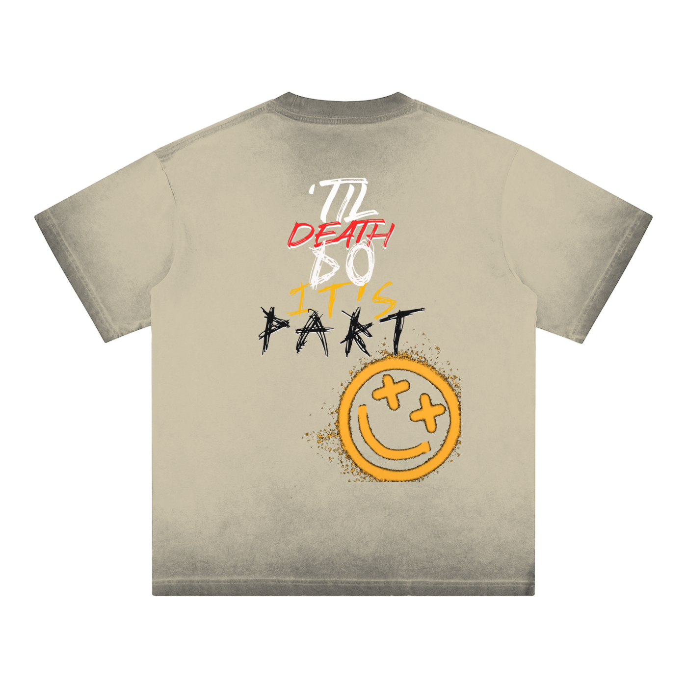 Honest Empire “TDDIP” Reverse Dyed Loose Cotton T-Shirt