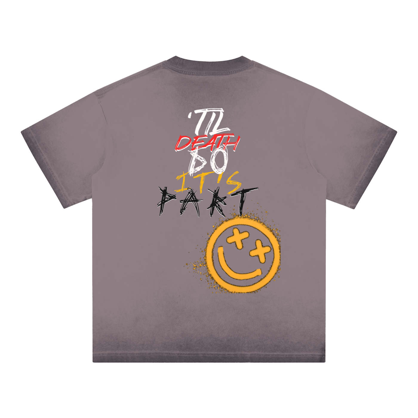 Honest Empire “TDDIP” Reverse Dyed Loose Cotton T-Shirt