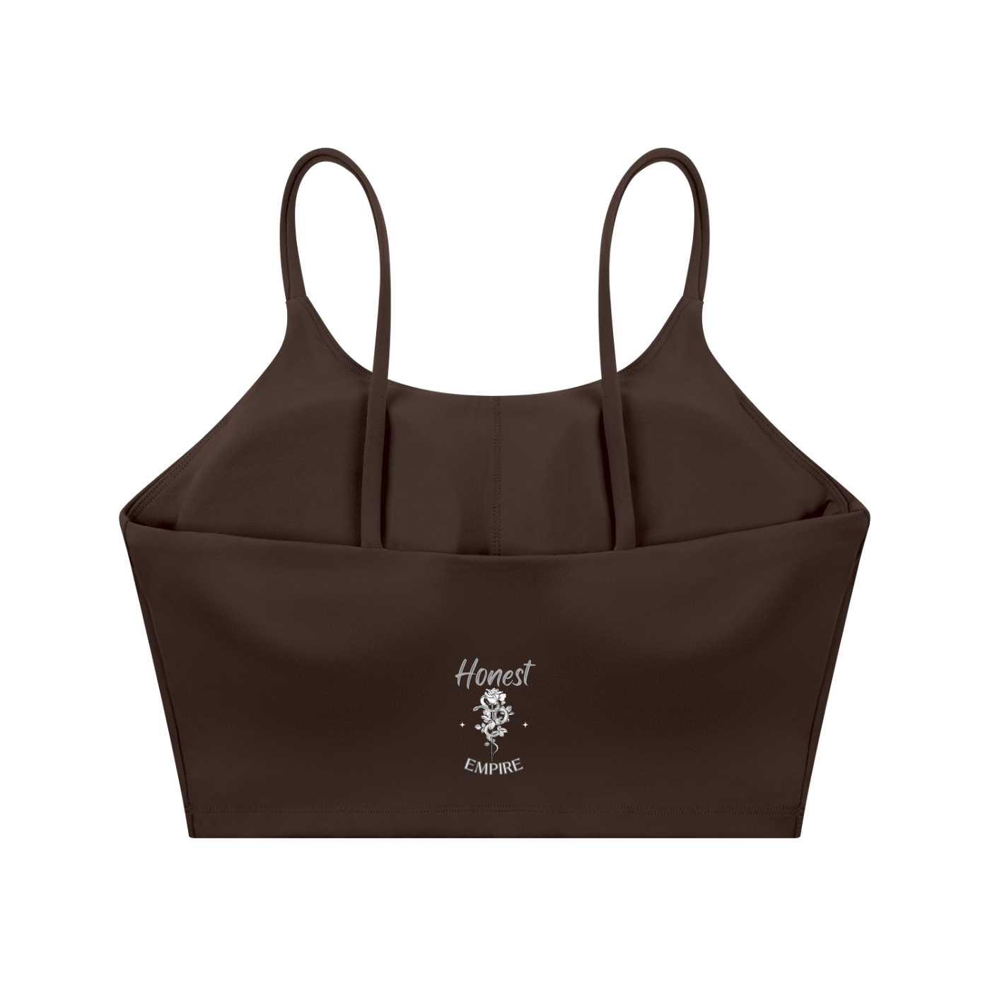 H.E. FACE Spaghetti Strap Yoga Sports Bra