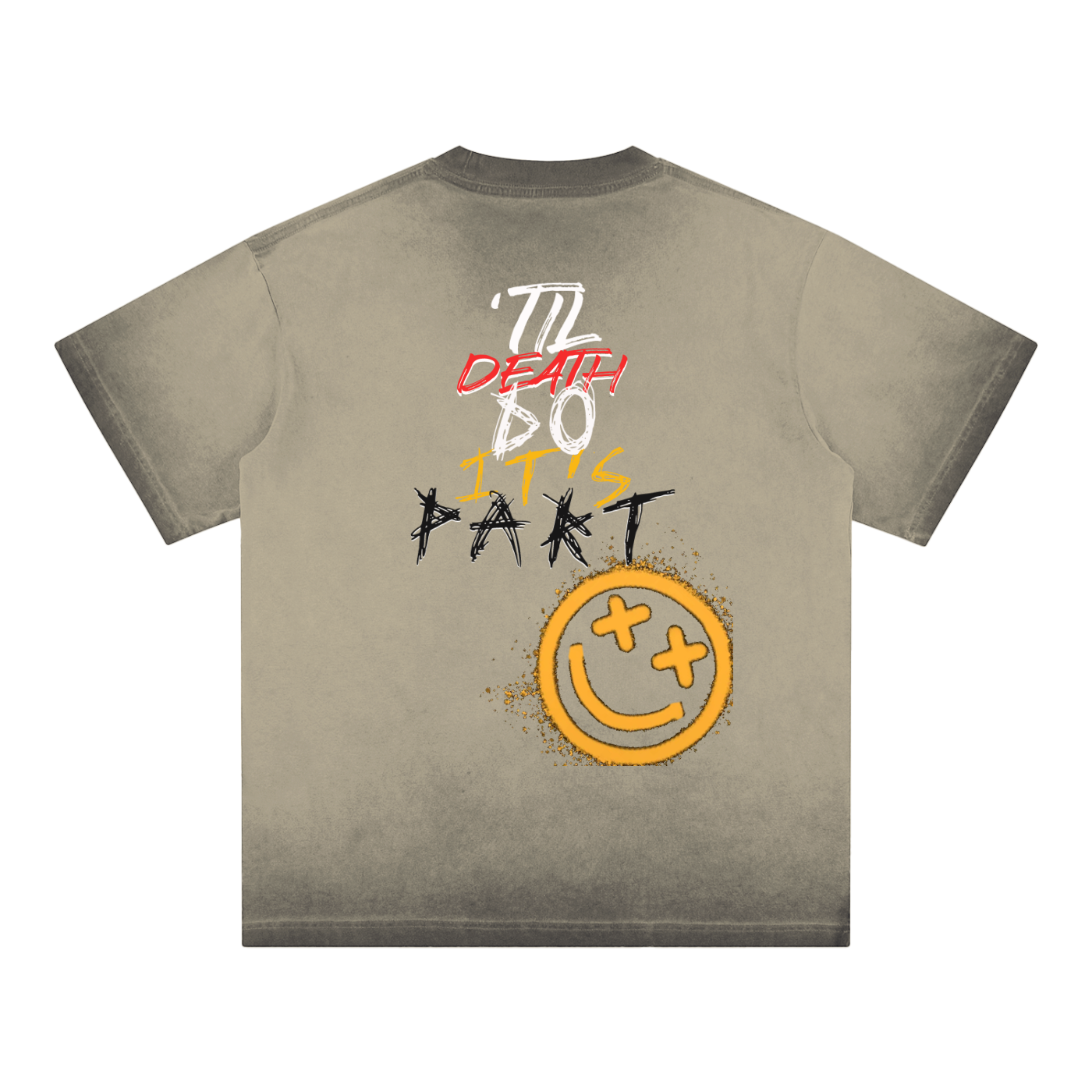 Honest Empire “TDDIP” Reverse Dyed Loose Cotton T-Shirt