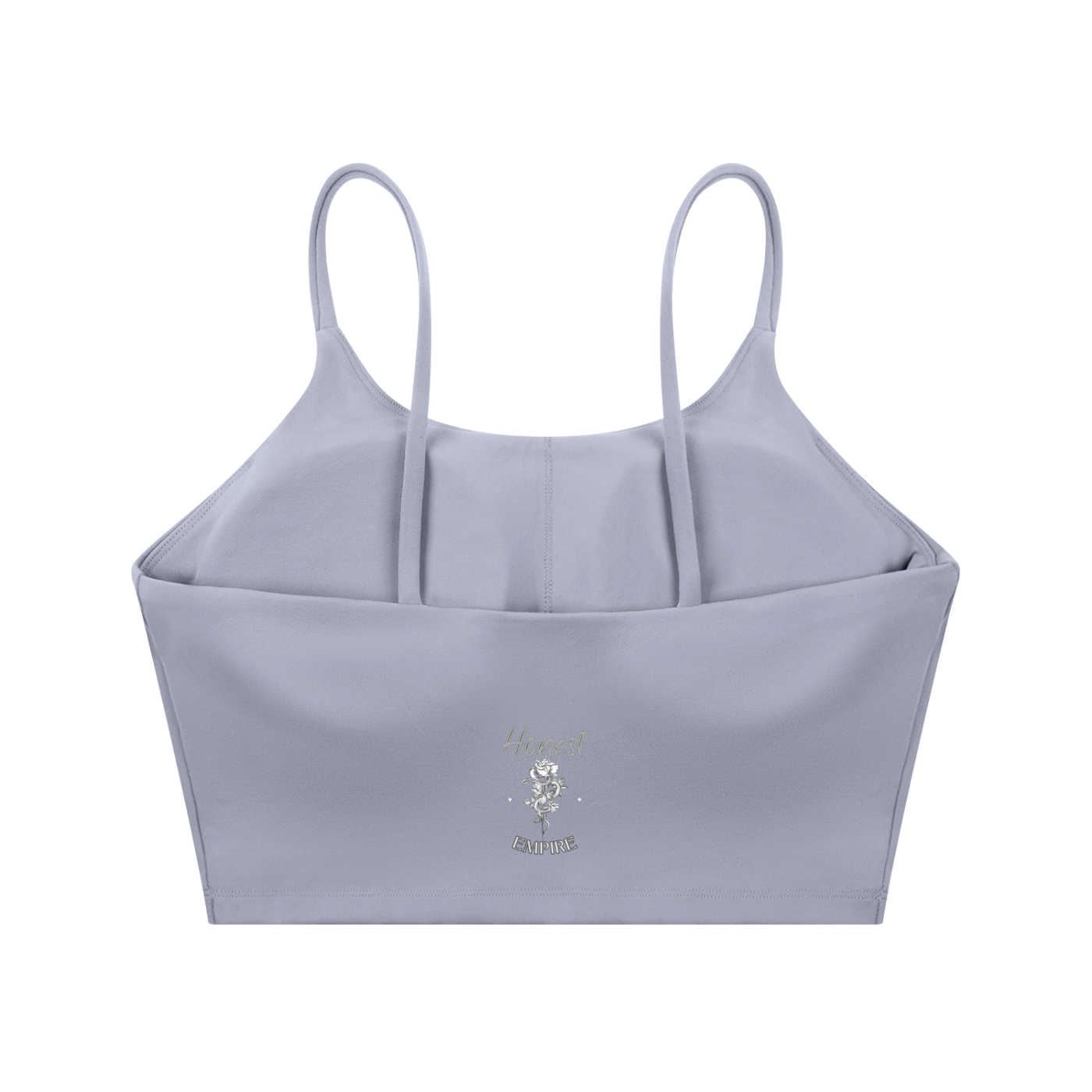 H.E. FACE Spaghetti Strap Yoga Sports Bra
