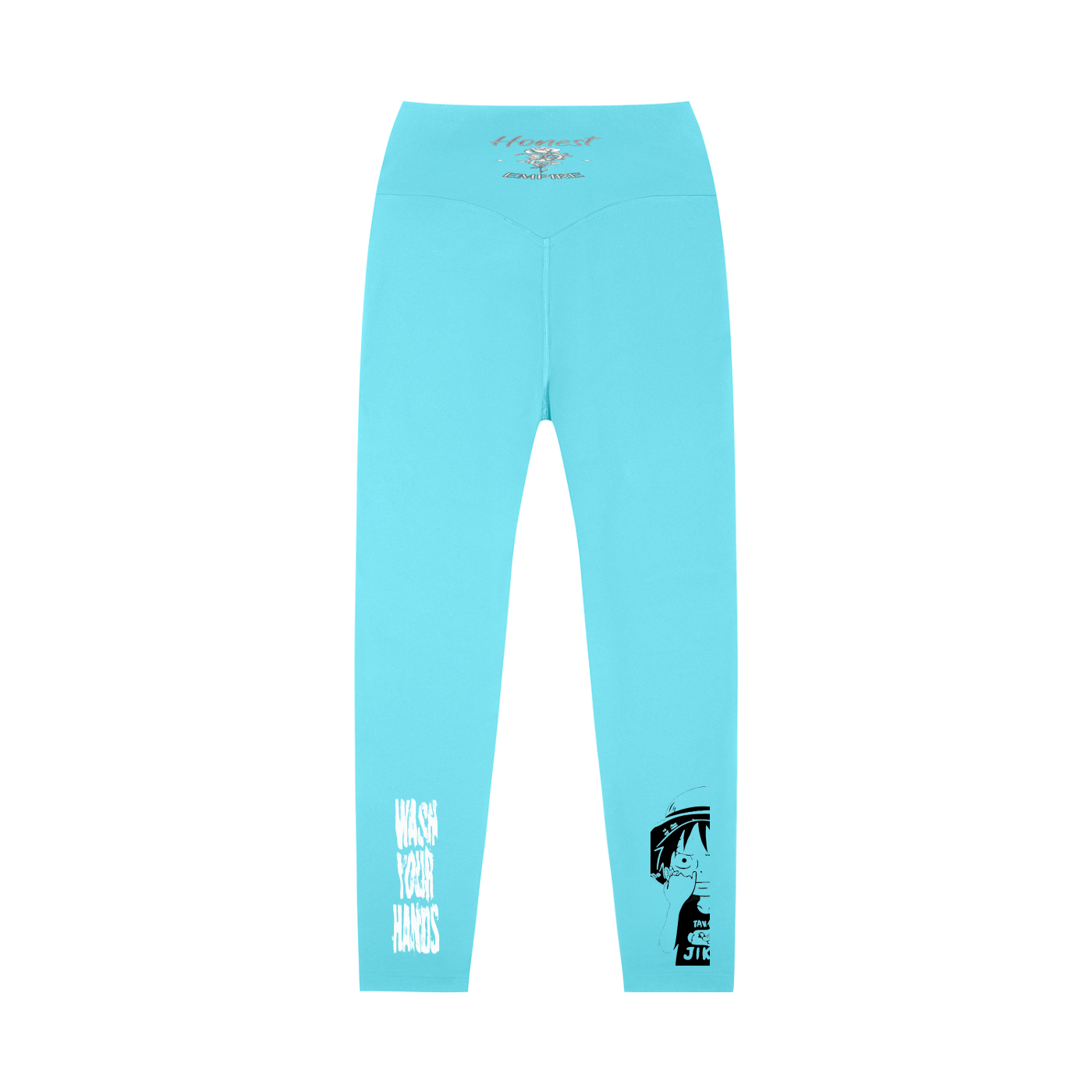 Honest Empire “WashYourHands” High-Waisted Yoga Leggings