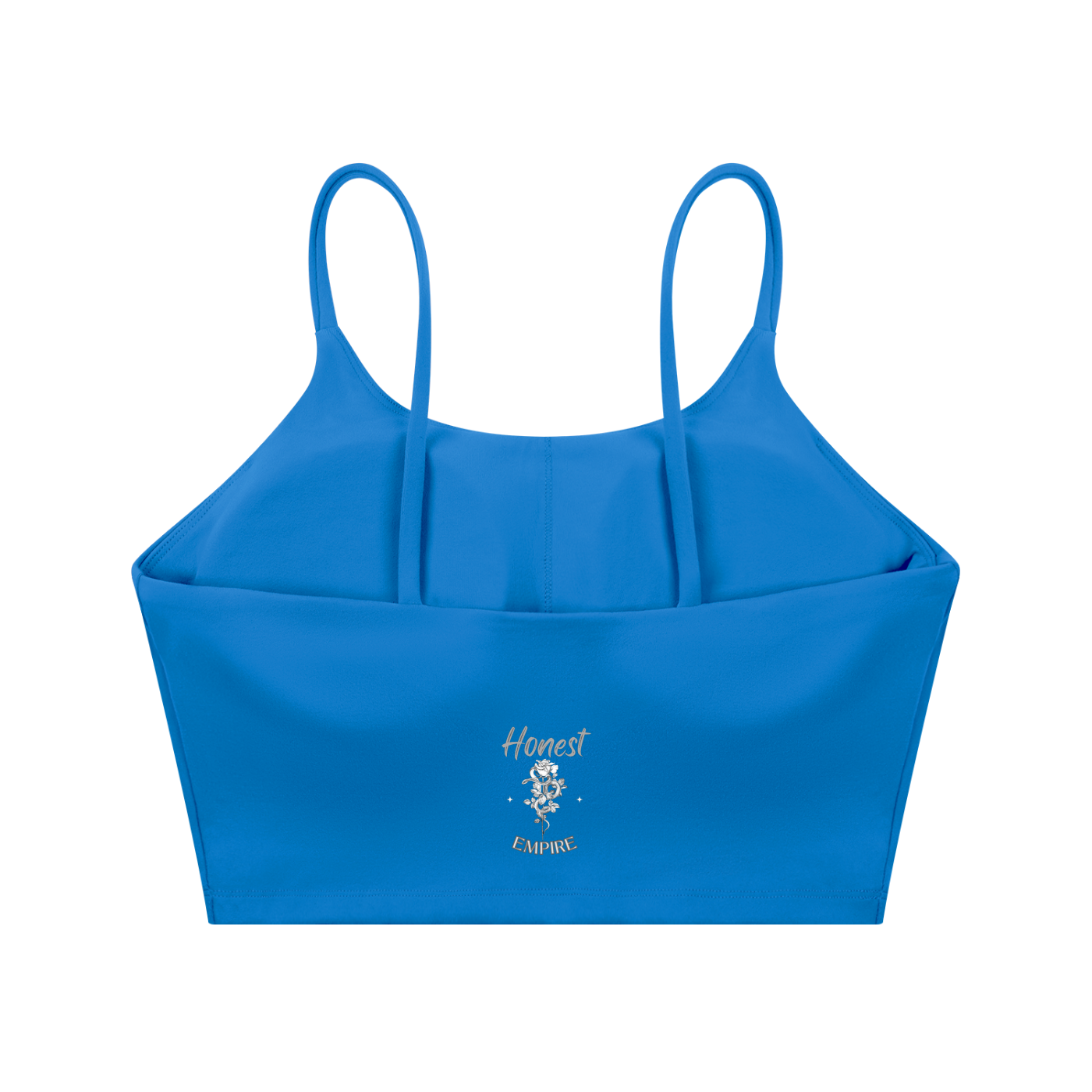 H.E. FACE Spaghetti Strap Yoga Sports Bra