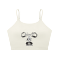 H.E. FACE Spaghetti Strap Yoga Sports Bra