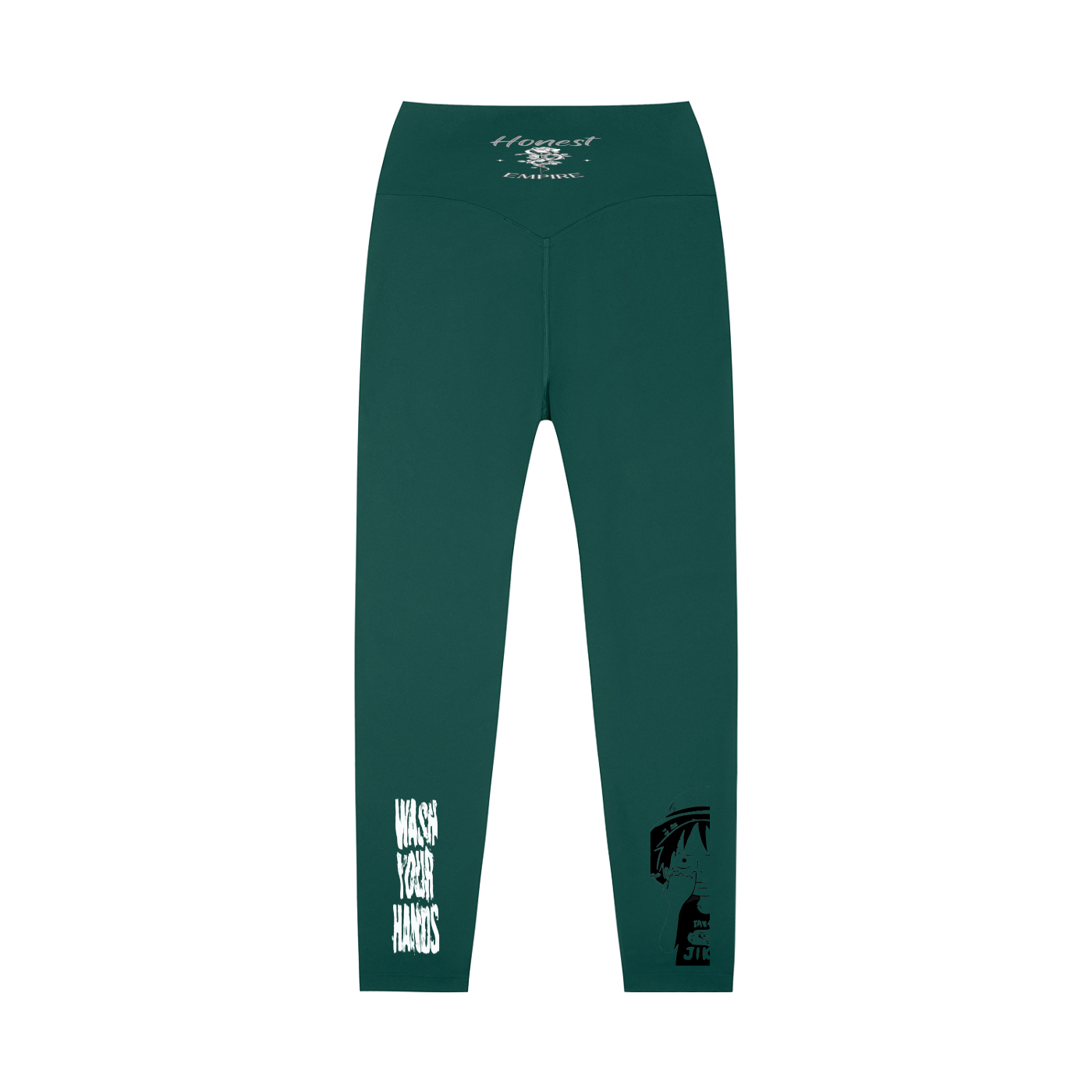 Honest Empire “WashYourHands” High-Waisted Yoga Leggings
