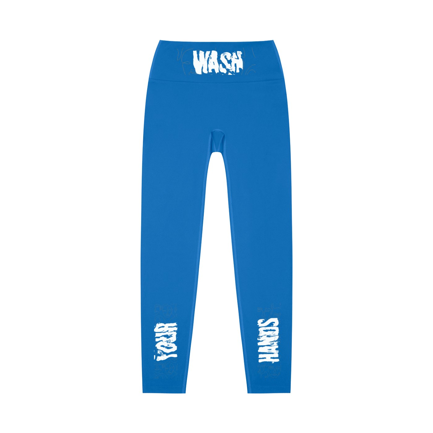 H.E. “WashYourHands” High-Waisted Yoga Leggings