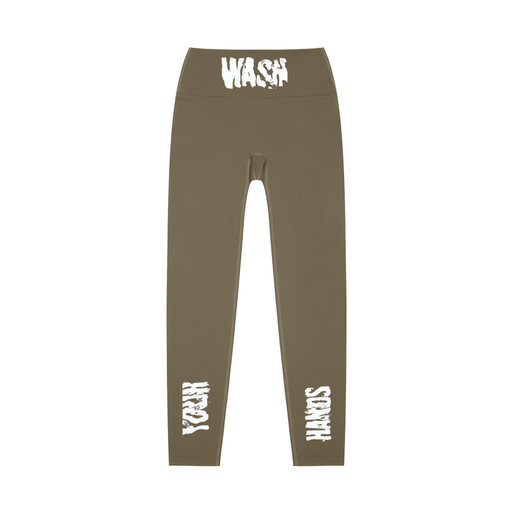 Honest Empire “WashYourHands” High-Waisted Yoga Leggings