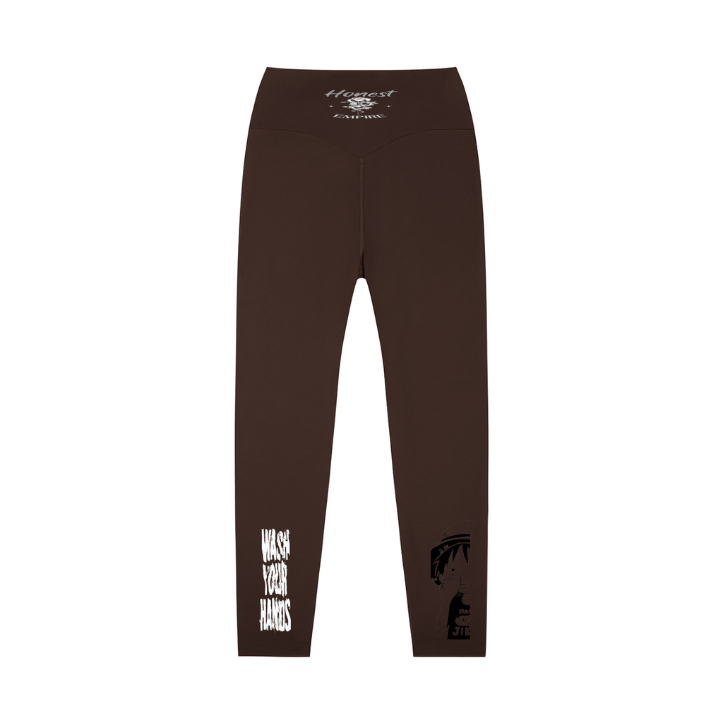 Honest Empire “WashYourHands” High-Waisted Yoga Leggings