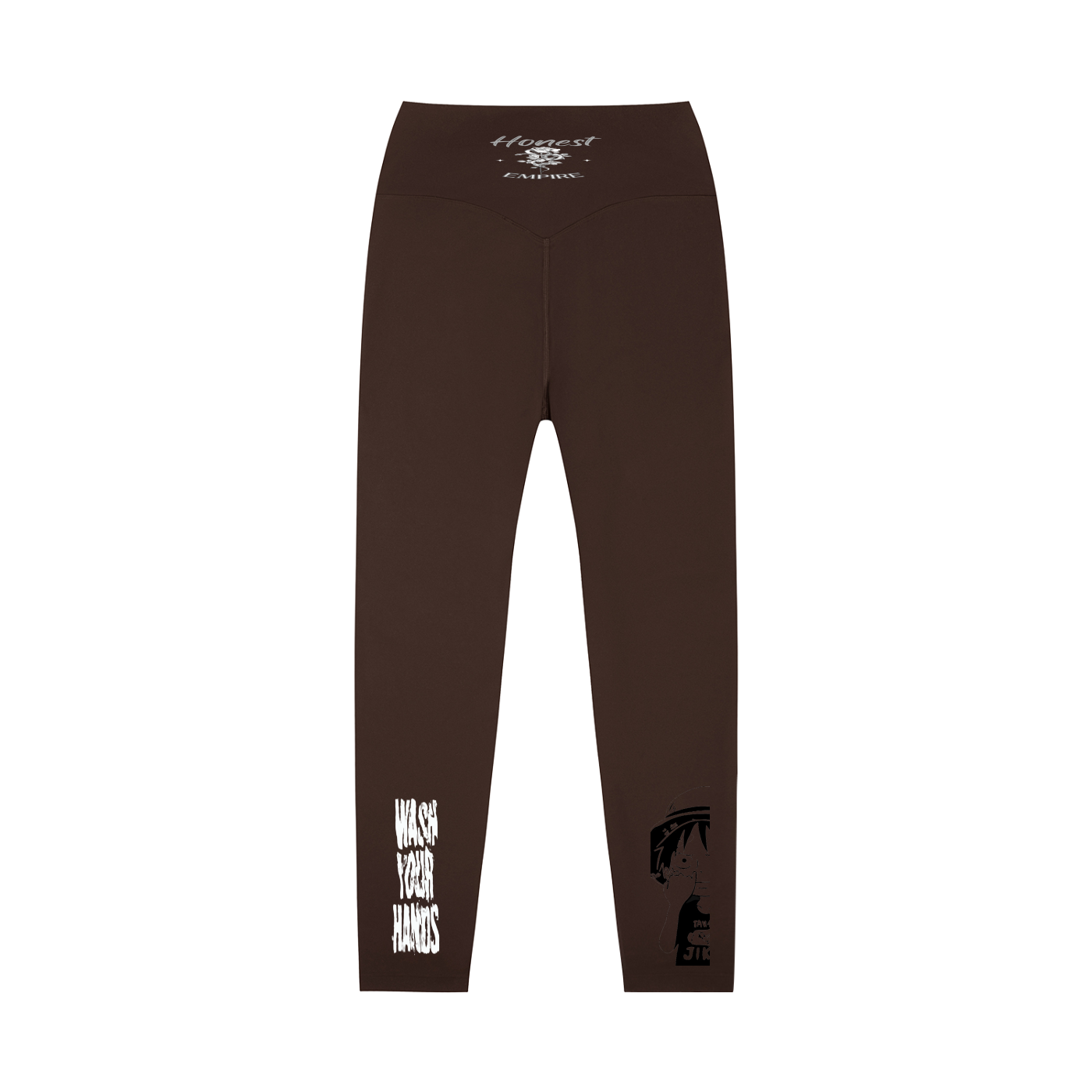 Honest Empire “WashYourHands” High-Waisted Yoga Leggings