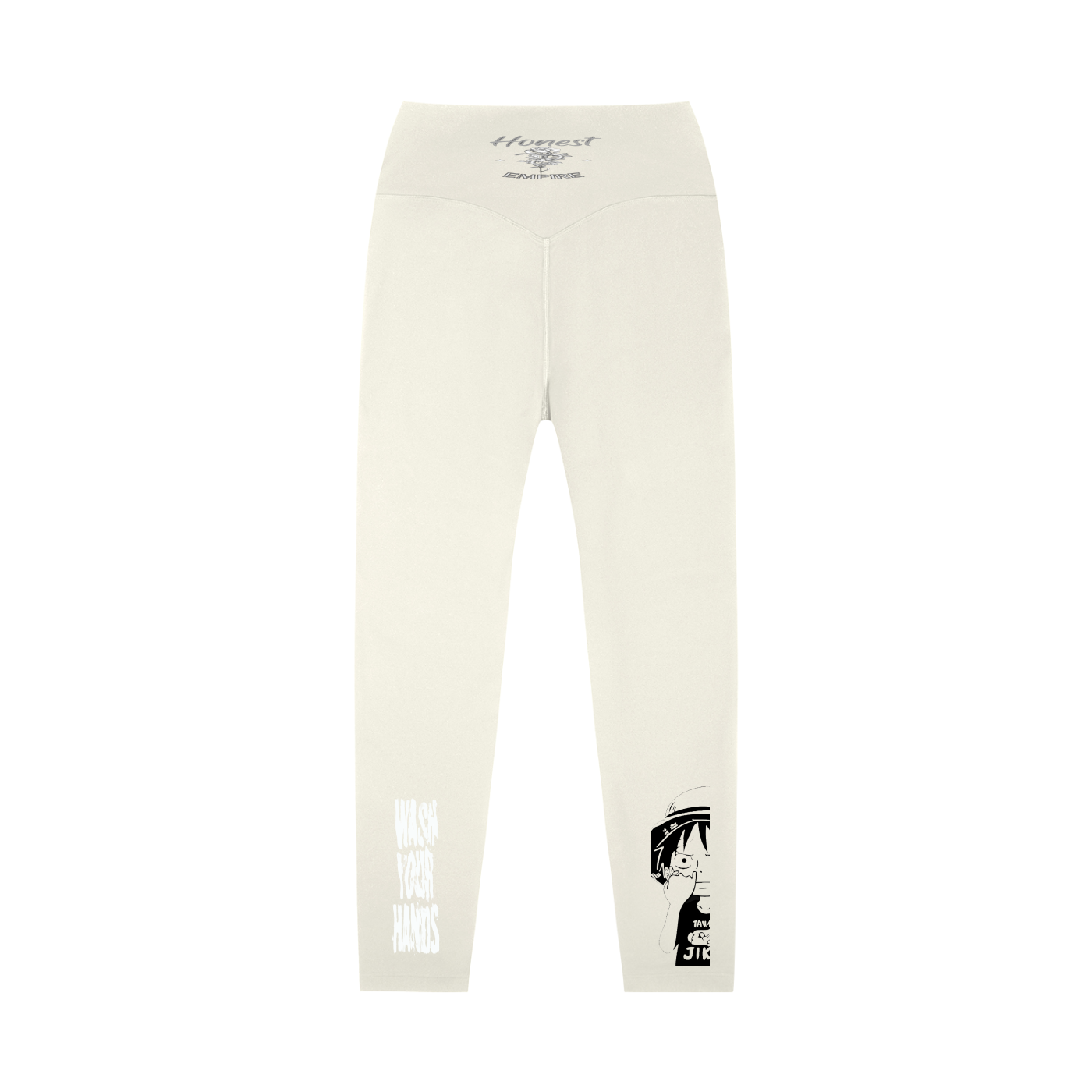 Honest Empire “WashYourHands” High-Waisted Yoga Leggings