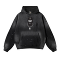 Honest Empire “TDDIP” Vintage Washed Frayed Fleece Hoodie