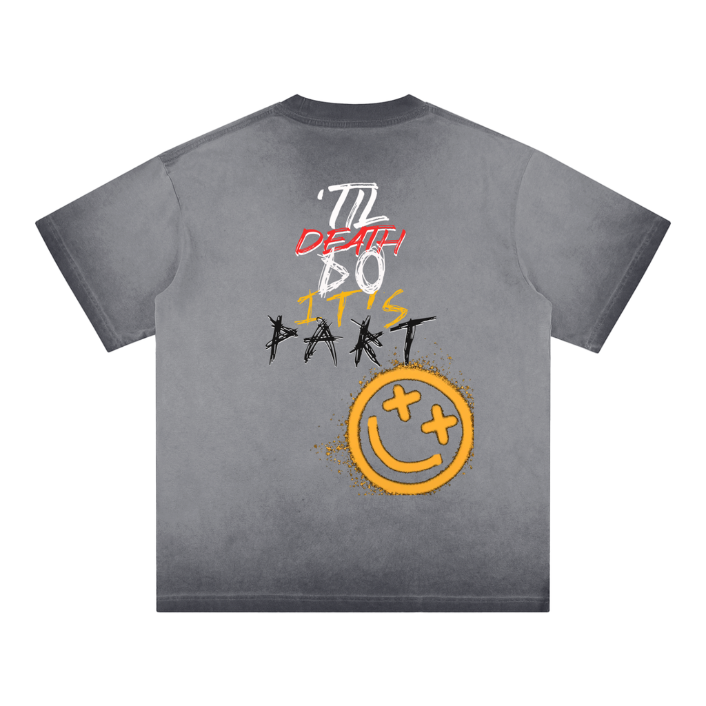 Honest Empire “TDDIP” Reverse Dyed Loose Cotton T-Shirt