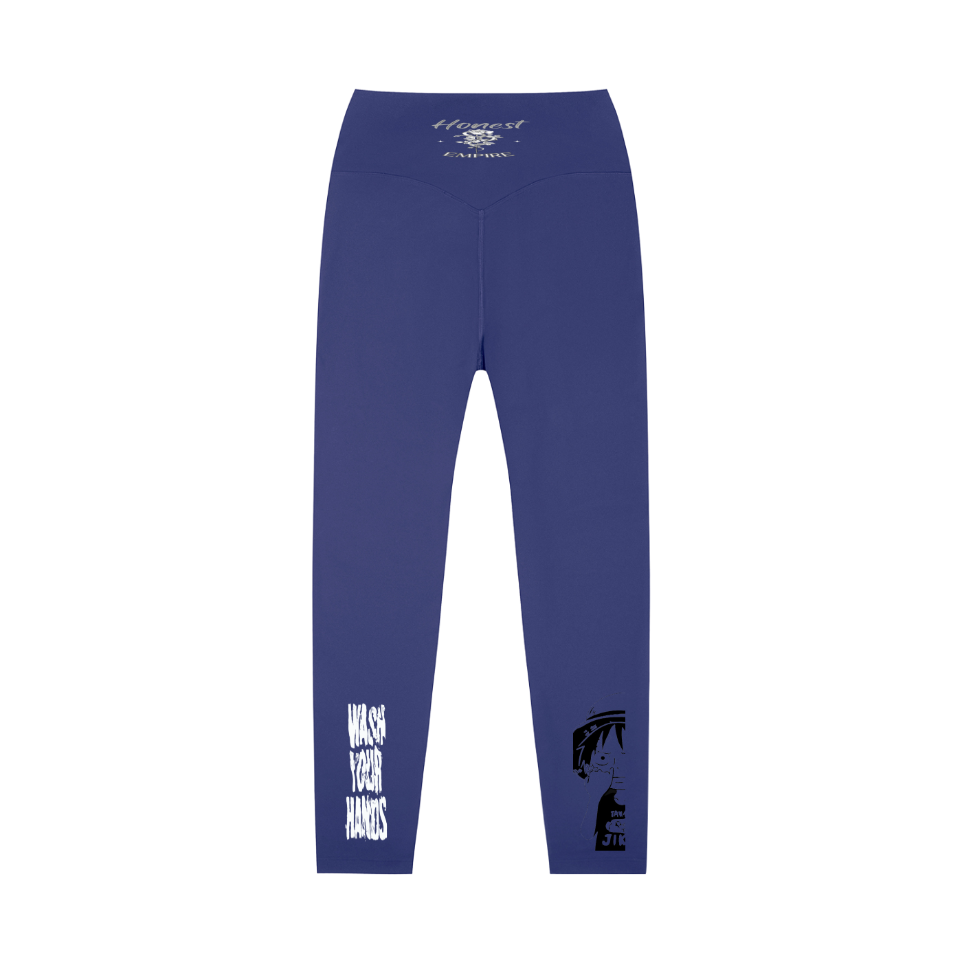 Honest Empire “WashYourHands” High-Waisted Yoga Leggings