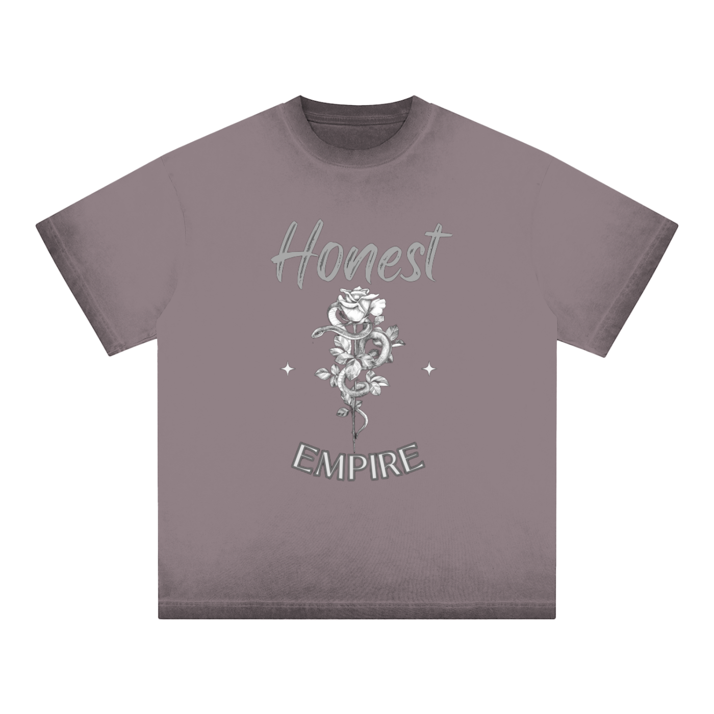 H.E. “TDDIP” Reverse Dyed Loose Cotton T-Shirt
