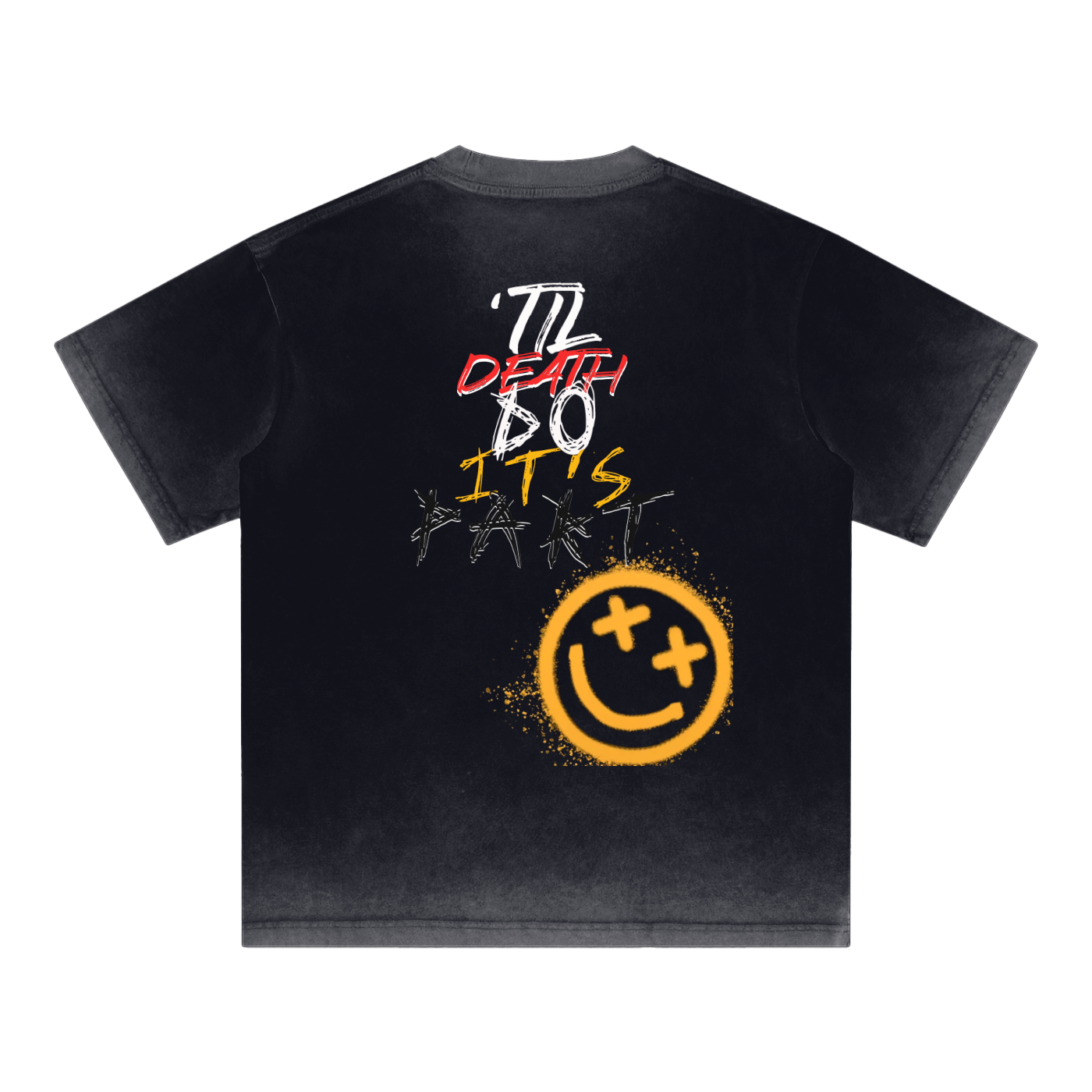 Honest Empire “TDDIP” Reverse Dyed Loose Cotton T-Shirt