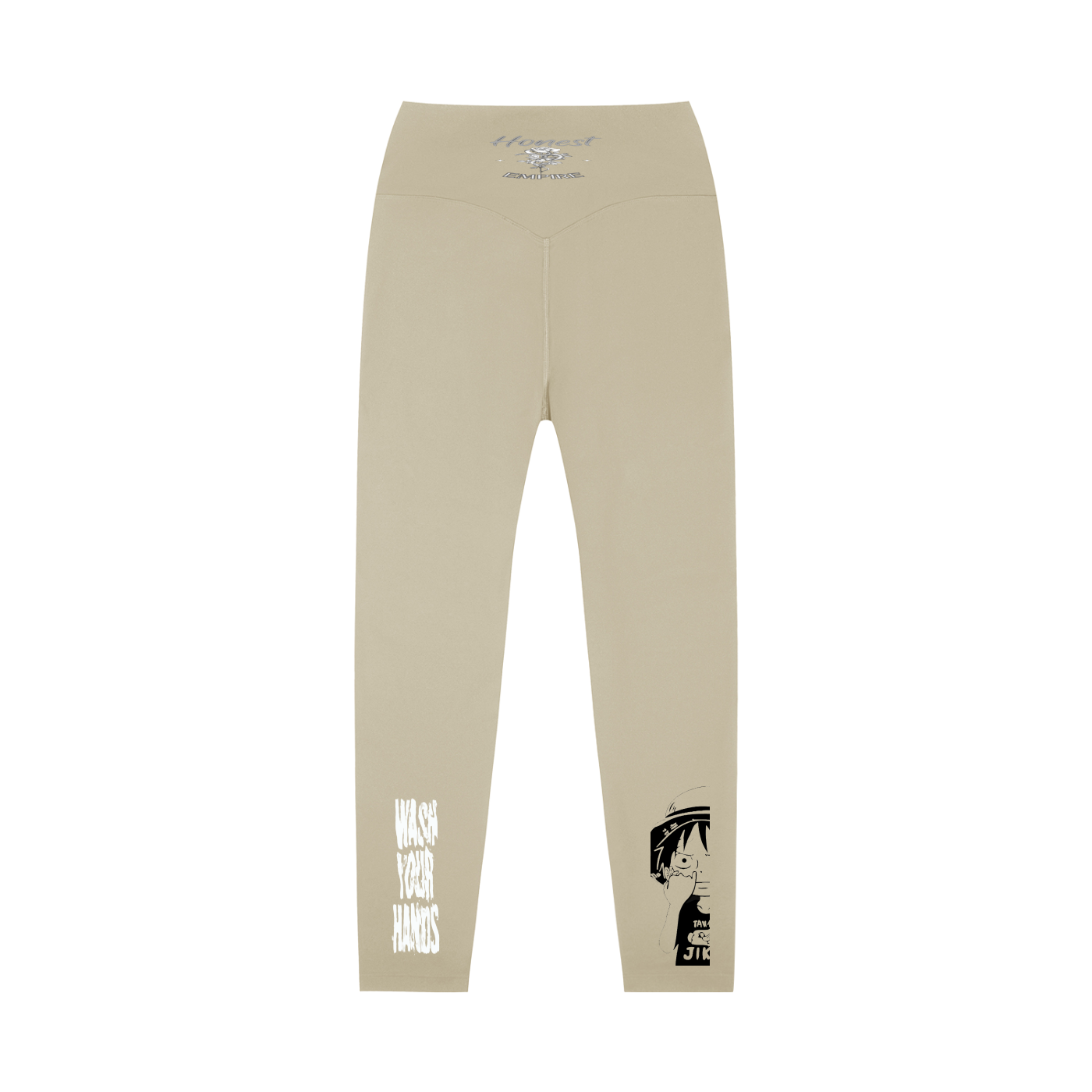 Honest Empire “WashYourHands” High-Waisted Yoga Leggings