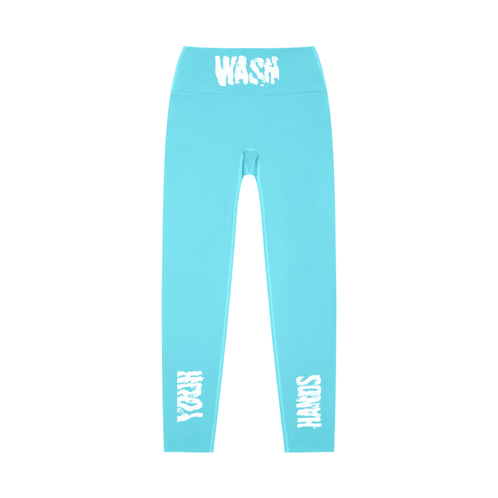 Honest Empire “WashYourHands” High-Waisted Yoga Leggings