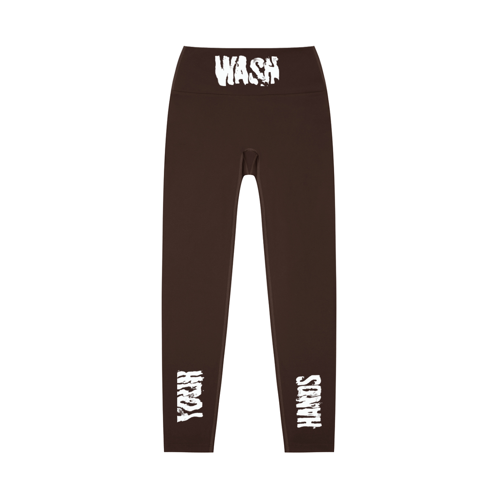 Honest Empire “WashYourHands” High-Waisted Yoga Leggings