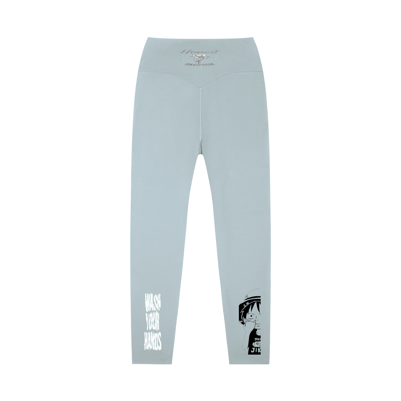 Honest Empire “WashYourHands” High-Waisted Yoga Leggings