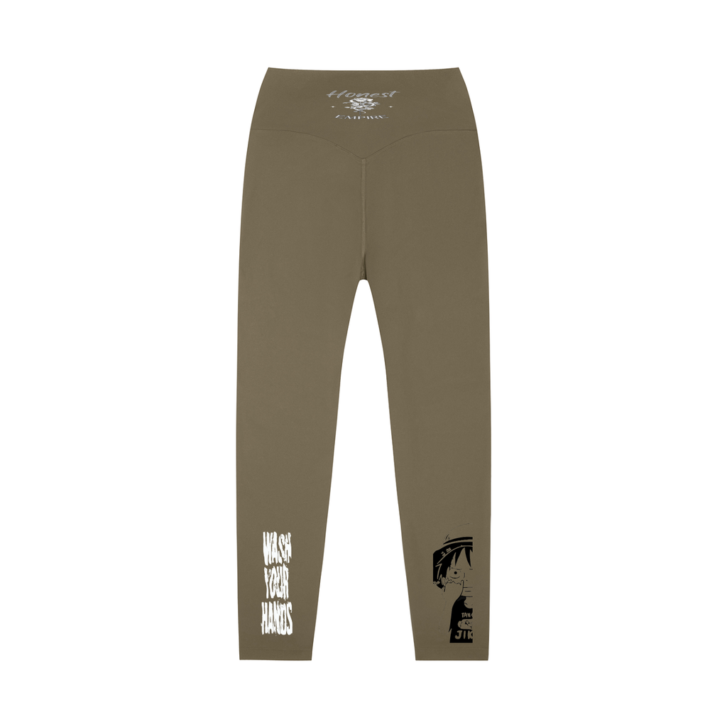 Honest Empire “WashYourHands” High-Waisted Yoga Leggings